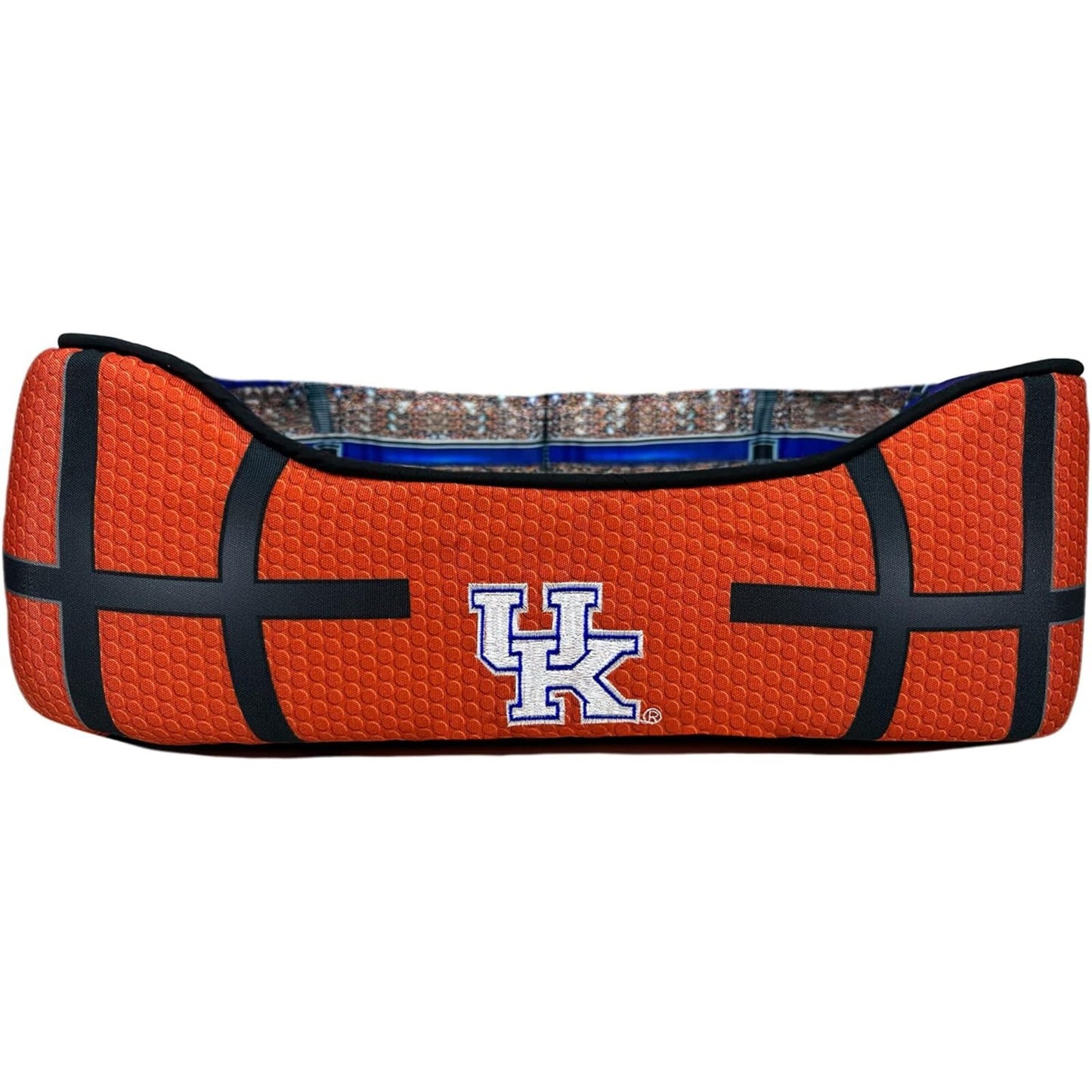 Pets First NCAA Football Stadium Pillow Bed for Dogs & Cats Sporty Dog Bed