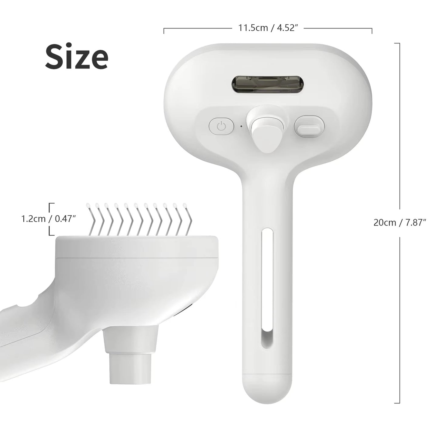 Spray Cat Brush for Shedding Remove Static Flying Hair Pet Grooming Brush Self Cleaning Dog Brush