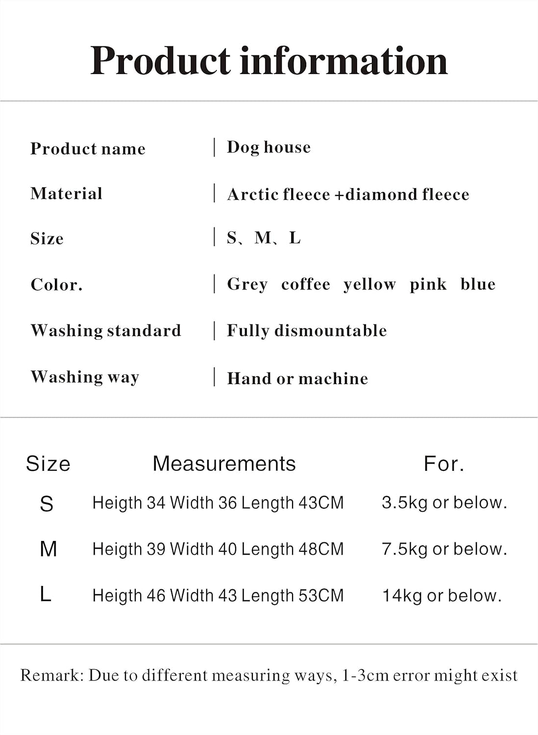 Promotion Now Portable Foldable Dog House Made from Arctic Fleece or Diamond Fleece Soft and Lovely Bed Warm Winter Dog Kennel Pet Product