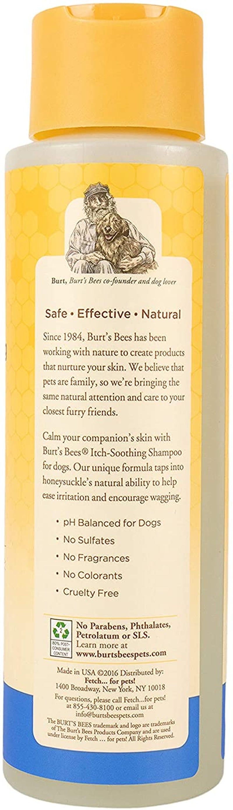 Natural Itch Soothing Shampoo for Dogs | Made with Avocado & Honeysuckle | Best Dog Shampoo for Fast Itch Relief | Itch Relieving Dog Shampoo, 16 Oz 2 Pack