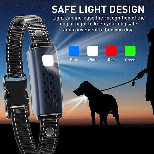 1000M Smart Dog Training Collar with Remote Electric Shocker Suitable for Preventing Dog Barking Pet Behavior Training Supplies
