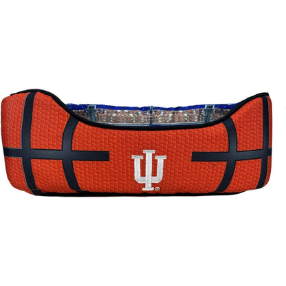 Pets First NCAA Football Stadium Pillow Bed for Dogs & Cats Sporty Dog Bed