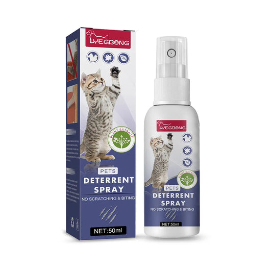 50Ml Natural Cat Scratch Deterrents Spray No Stimulation anti Scratch Furniture Sofa Protector for Indoor Use Pet Product
