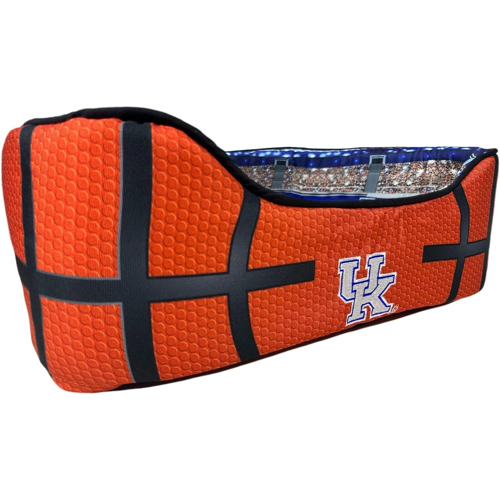 Pets First NCAA Football Stadium Pillow Bed for Dogs & Cats Sporty Dog Bed
