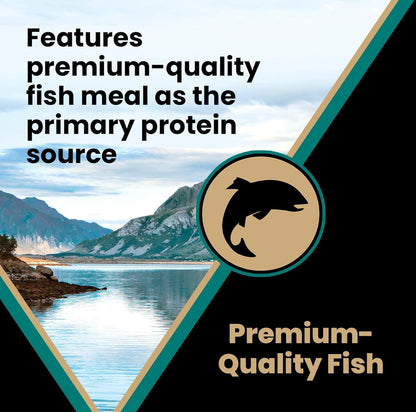 Super Premium Dog Food – Select Ocean Fish Formula with Salmon – Omega-3 and Omega-6 Enriched Gluten-Free Dry Kibble for All Normally Active Dogs of All Life Stages, 5Lbs