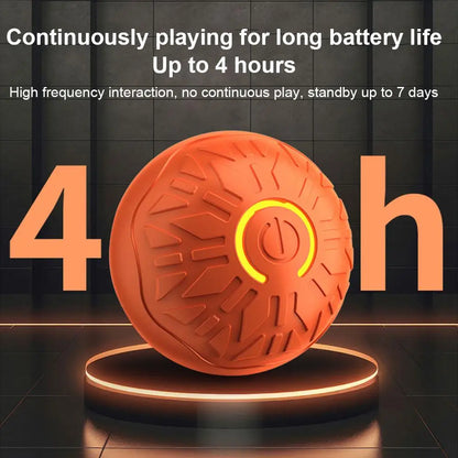 Smart Dog Toy Ball Electronic Interactive Pet Toy Moving Ball USB Automatic Moving Bouncing for Puppy Birthday Gift Cat Product