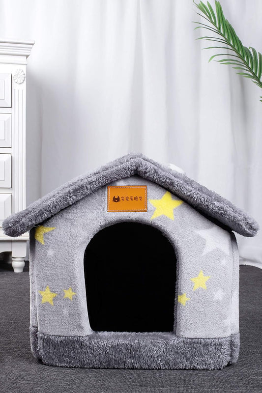 Promotion Now Portable Foldable Dog House Made from Arctic Fleece or Diamond Fleece Soft and Lovely Bed Warm Winter Dog Kennel Pet Product