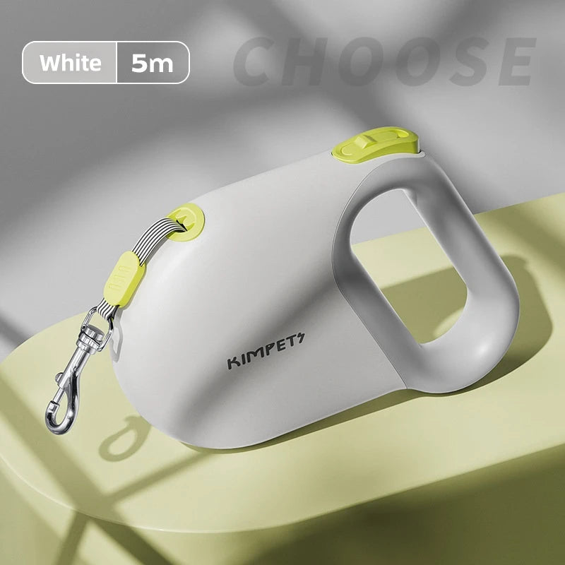 5M Retractable Dog Leash Pet Leash Traction Rope Reflective Belt Automatic Flexible Leash for Small Medium Large Dog Product