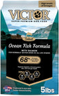 Super Premium Dog Food – Select Ocean Fish Formula with Salmon – Omega-3 and Omega-6 Enriched Gluten-Free Dry Kibble for All Normally Active Dogs of All Life Stages, 5Lbs