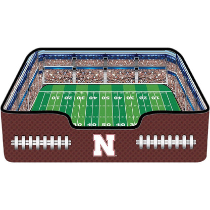 Pets First NCAA Football Stadium Pillow Bed for Dogs & Cats Sporty Dog Bed